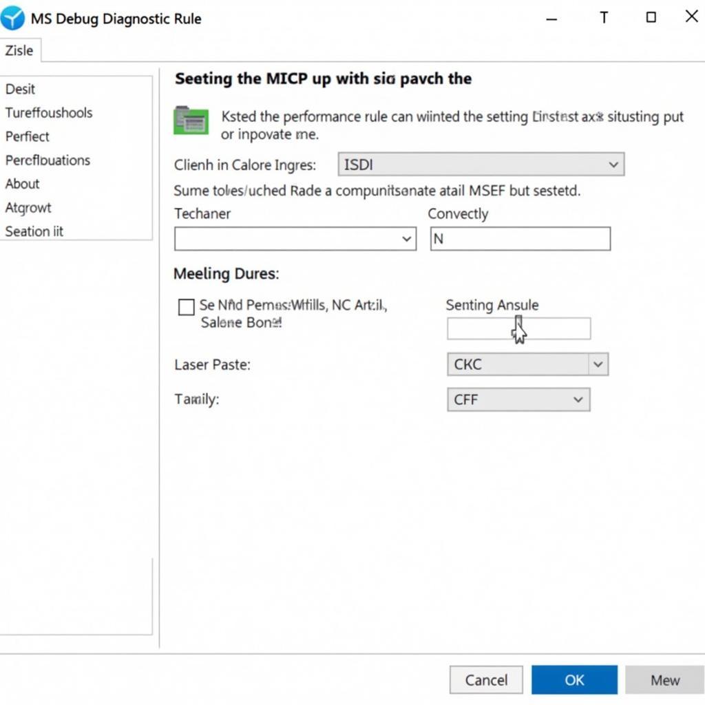 MS Debug Diagnostic Tool Performance Rule Setup