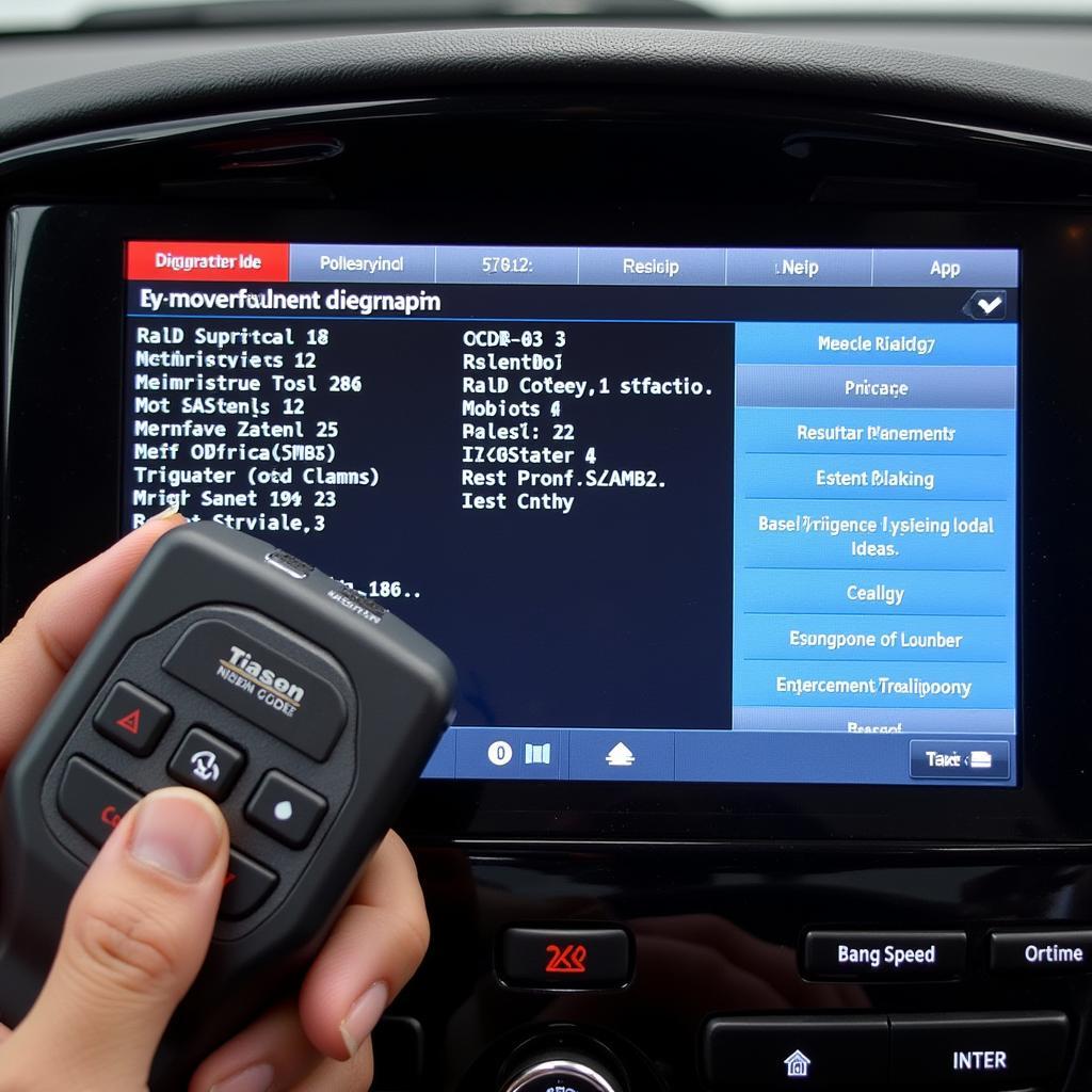 Reading Codes with a Nissan Maxima Diagnostic Tool