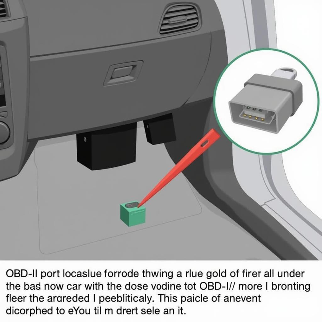 Locating the OBD-II Port in a Car