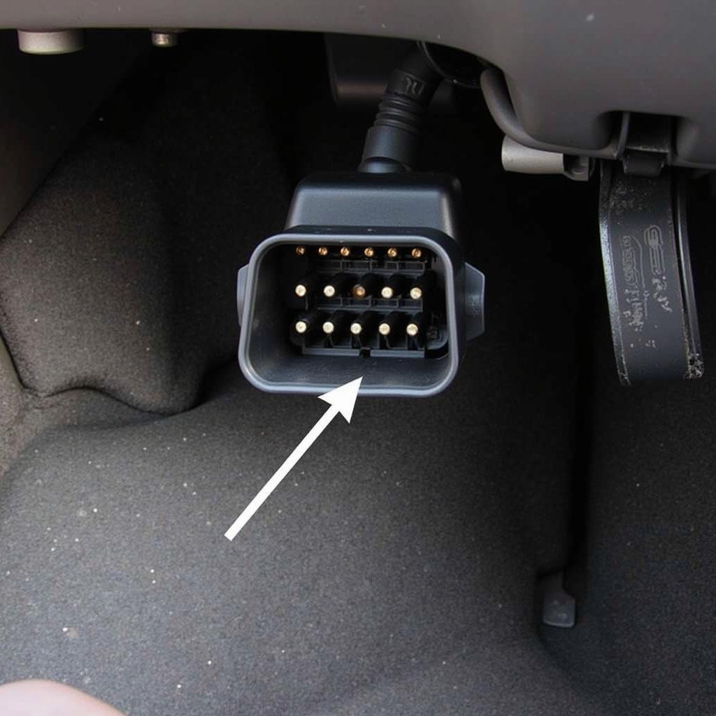 OBD2 Port Location in Car