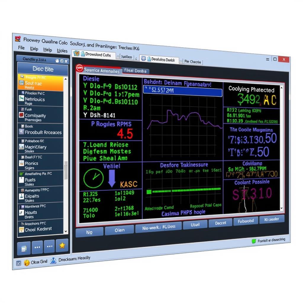 OBDLink SX Software Interface Displaying Diagnostic Data