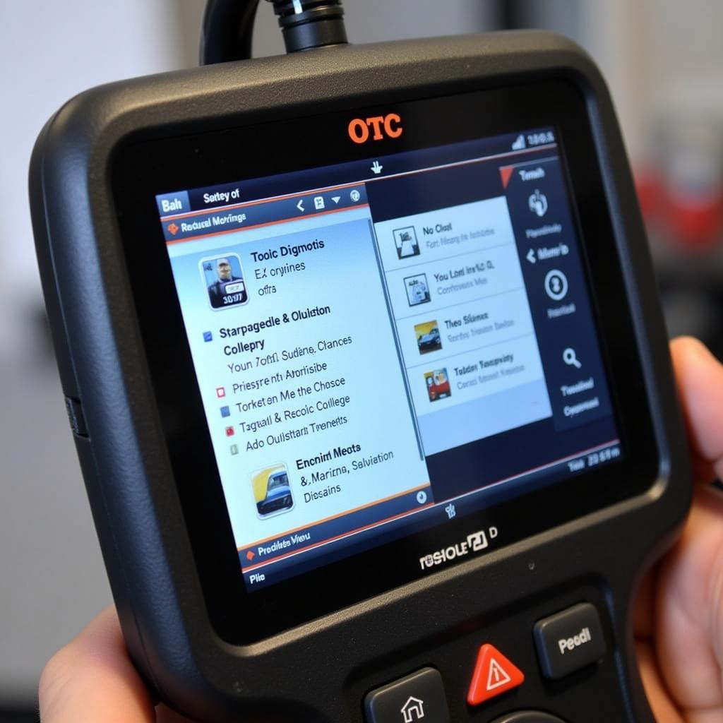 OTC Genisys 3.0 User Interface