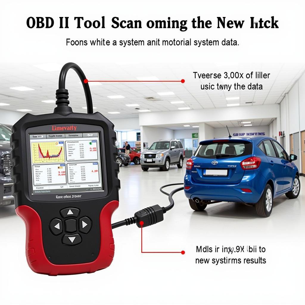 Performance Tool OBD2 71-4698 W2977 Performing System Tests