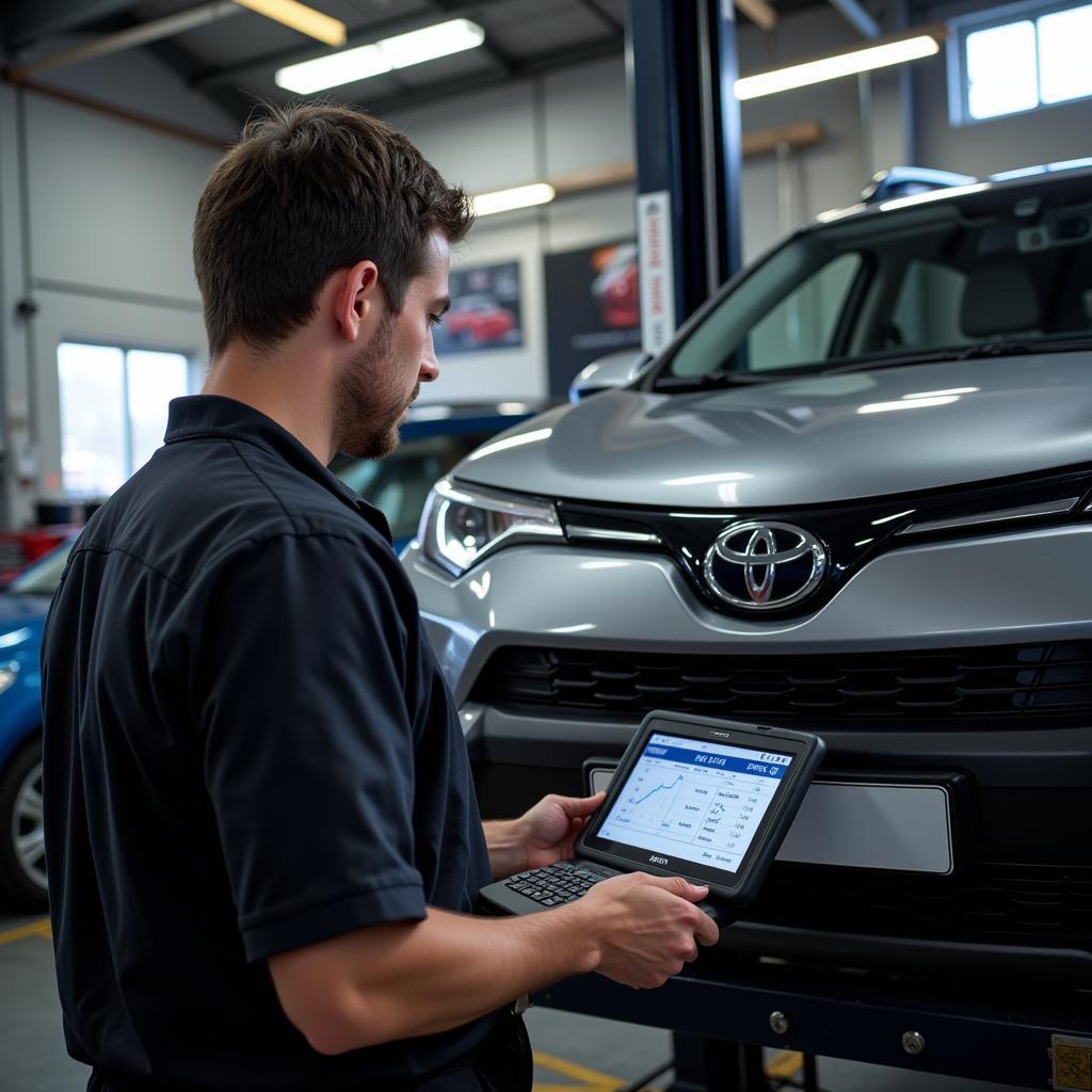 Performing Regular Diagnostics on RAV4