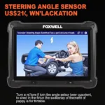 Porsche Steering Wheel Swap Multifunction with Foxwell Scanner