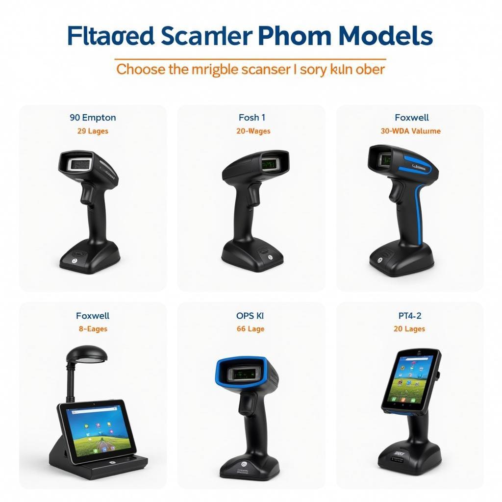 Different Foxwell Scanner Models