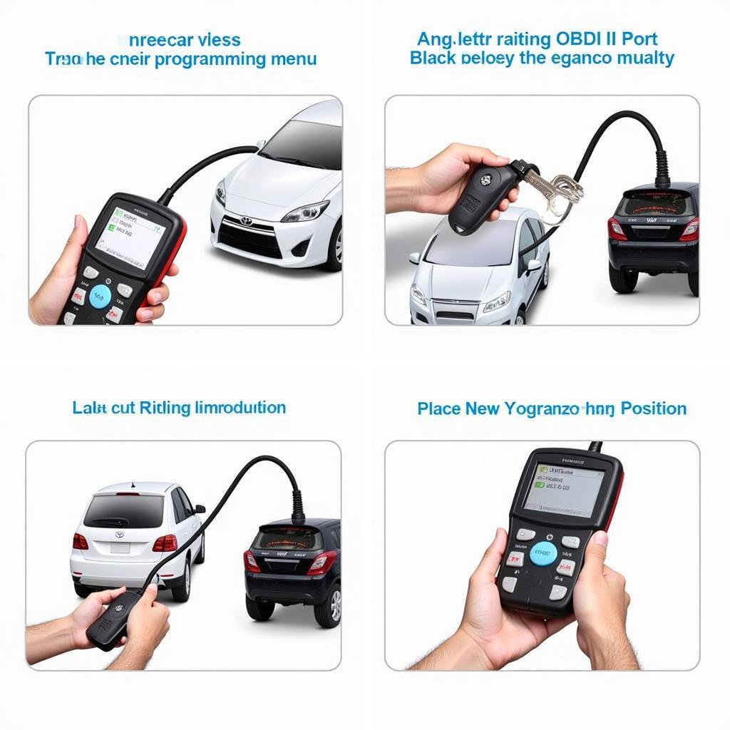 Using Scanner to Program Car Key