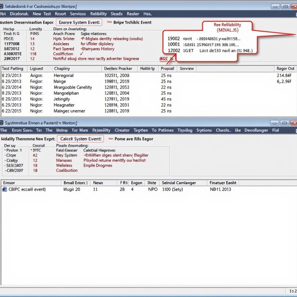 Reliability Monitor for System Stability