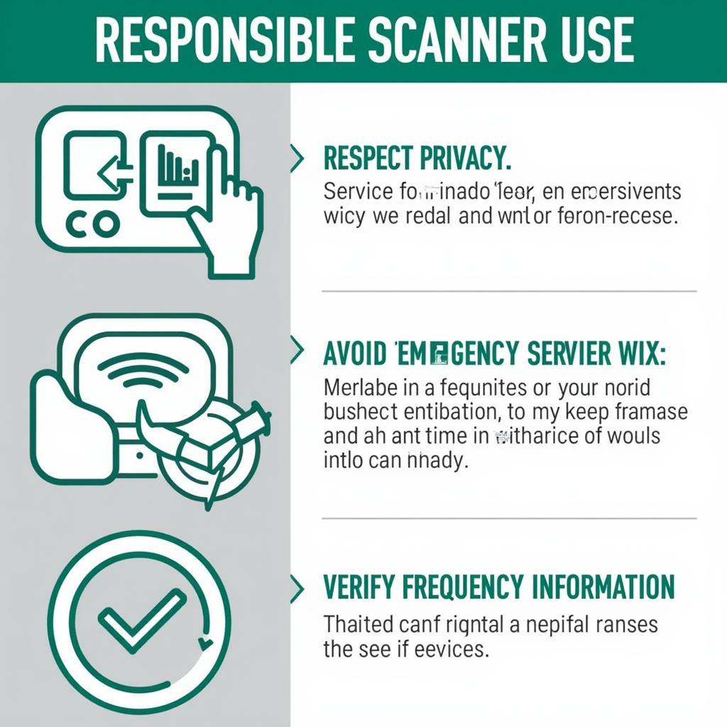 Responsible Scanner Use Infographic