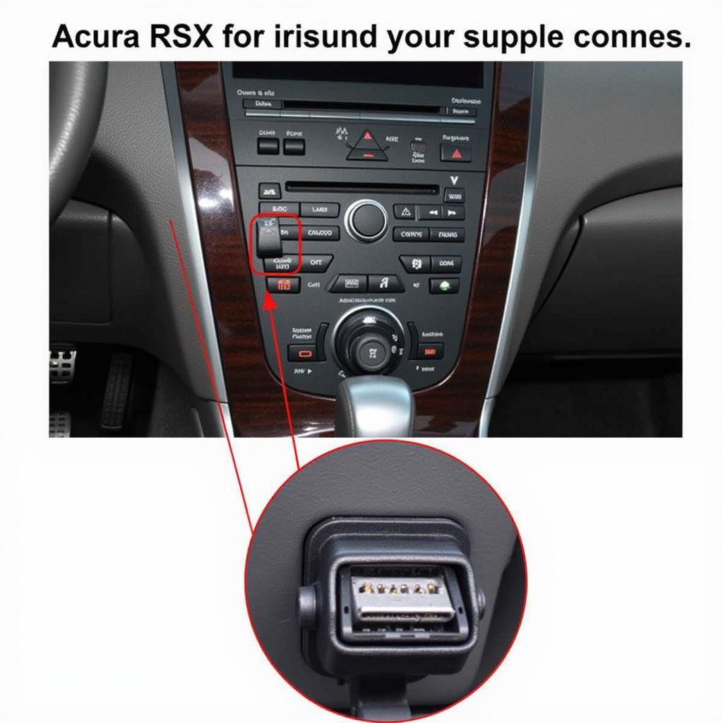 Connecting a Scan Tool to an Acura RSX