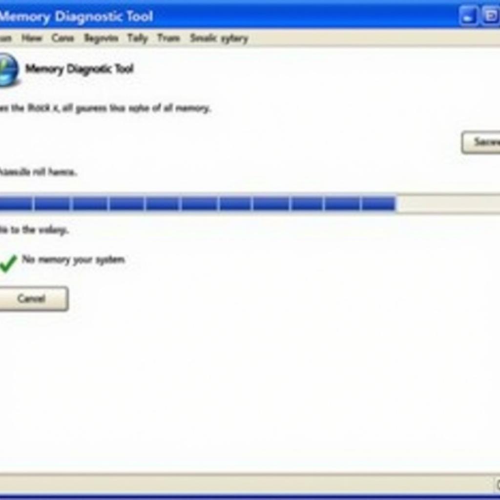 Running Windows Memory Diagnostic Tool