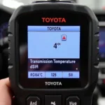 Scan Tool to Check Toyota Transmission Temperature