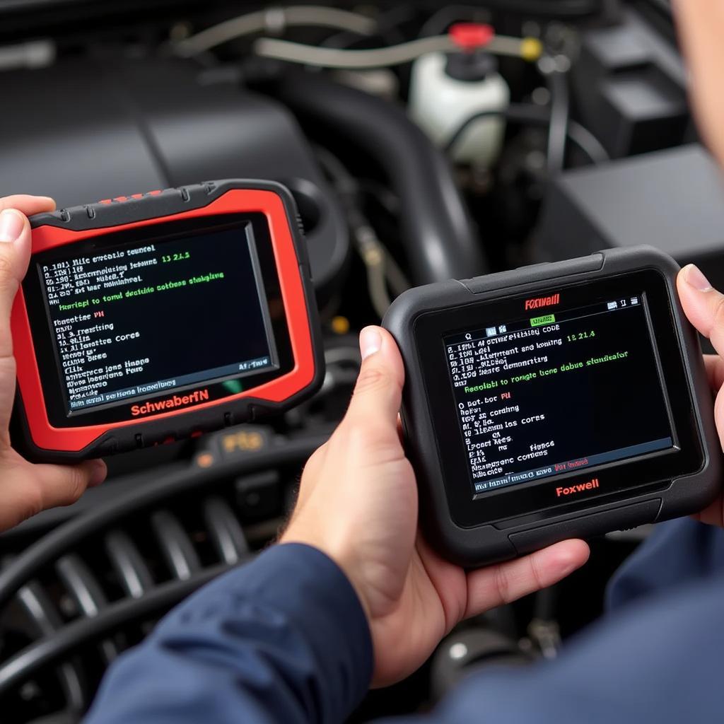 Read more about the article Schwaben Professional Scan Tool vs. Foxwell: An In-Depth Comparison