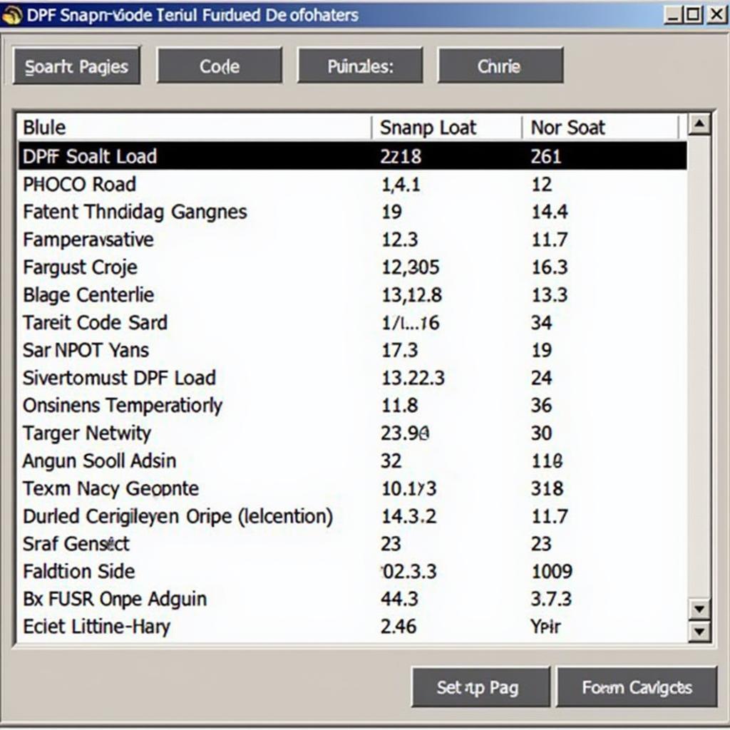 Snap-on Diagnostic Tool Interface