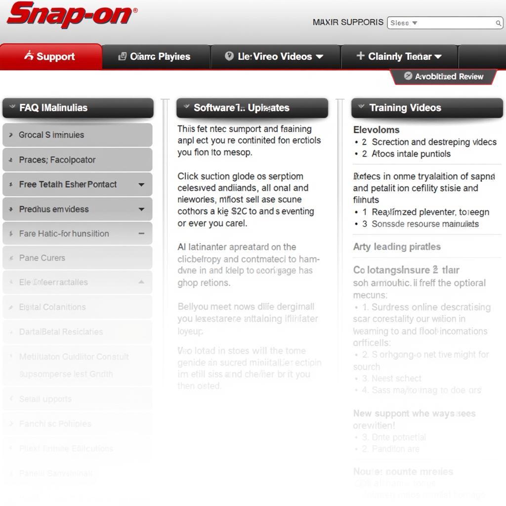 Read more about the article Snap-on Diagnostic Tool Support: Your Ultimate Guide