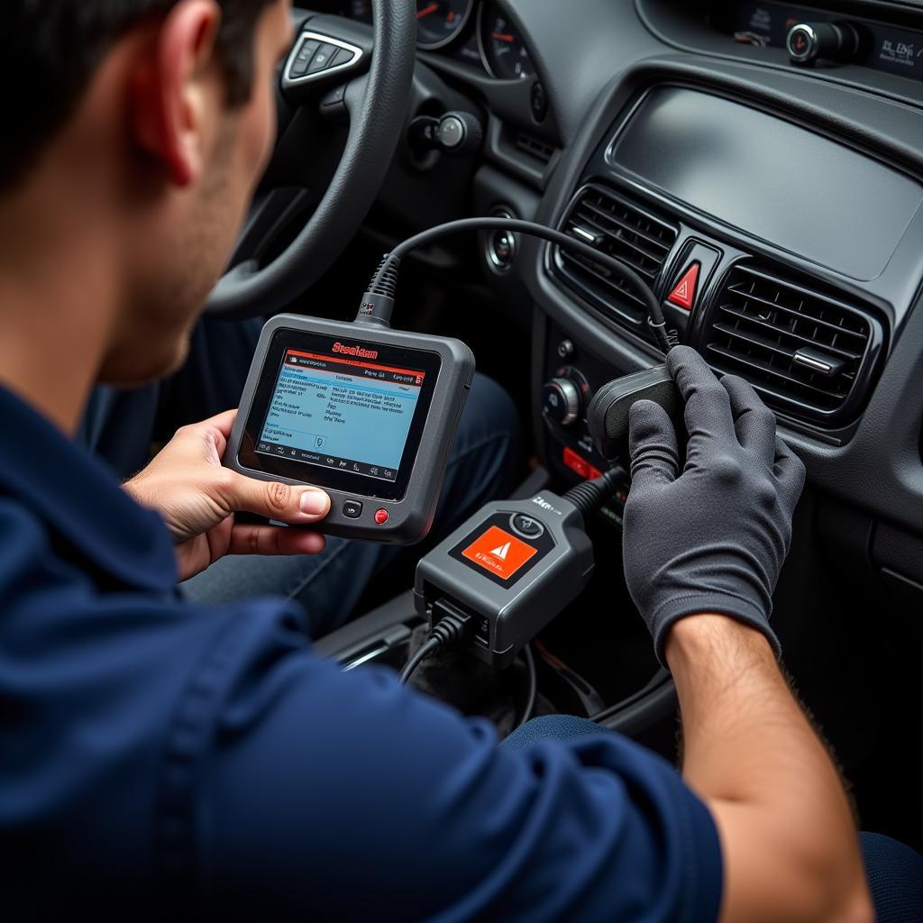 Using a Steelman Scan Tool to Diagnose a Car Problem