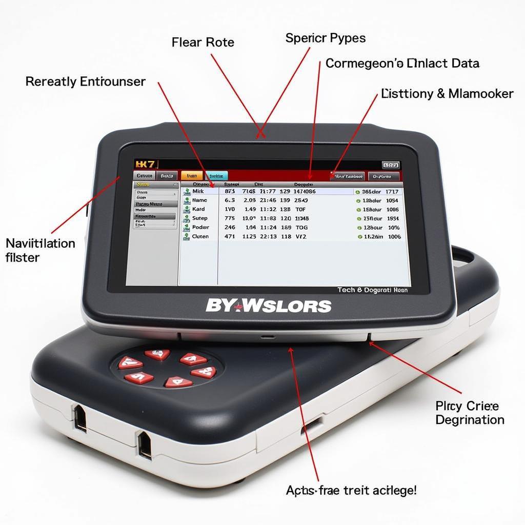 Common Features of a Tech 2 Scan Tool