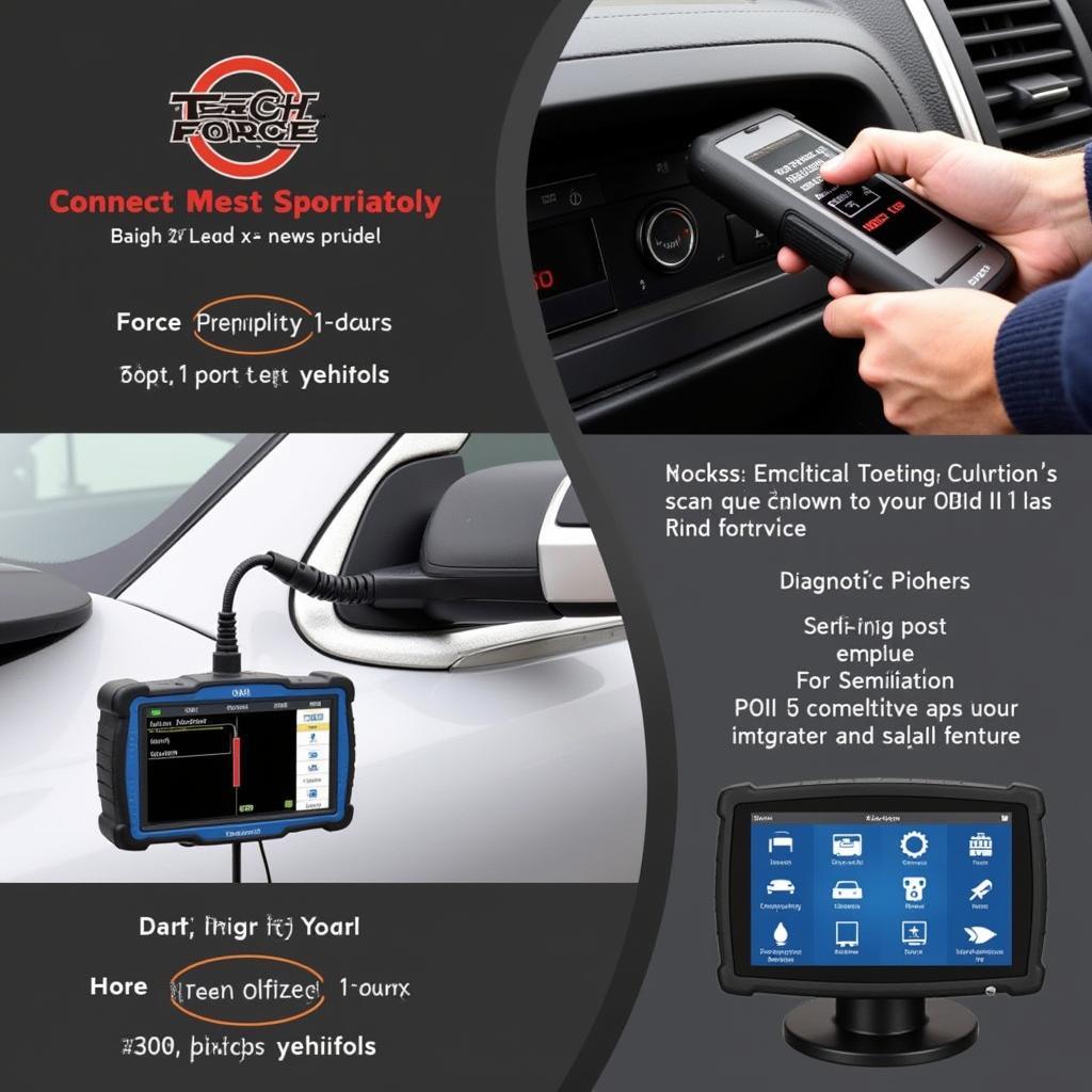 Read more about the article Mastering Automotive Diagnostics with a Tech Force Scan Tool