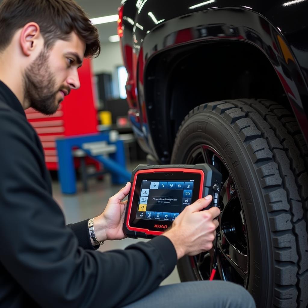 Toad Diagnostic Tool in Use