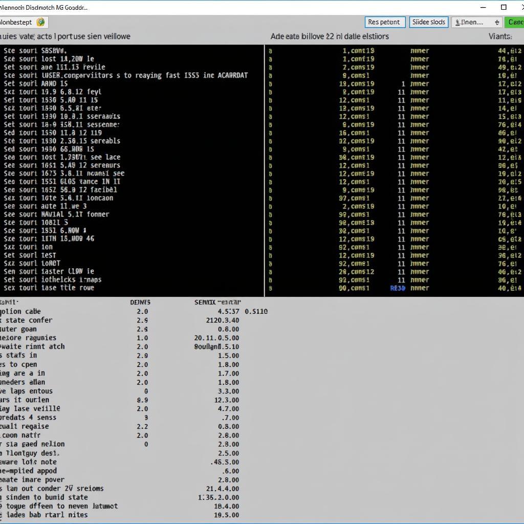 Toshiba Diagnostic Tool Live Data Monitoring