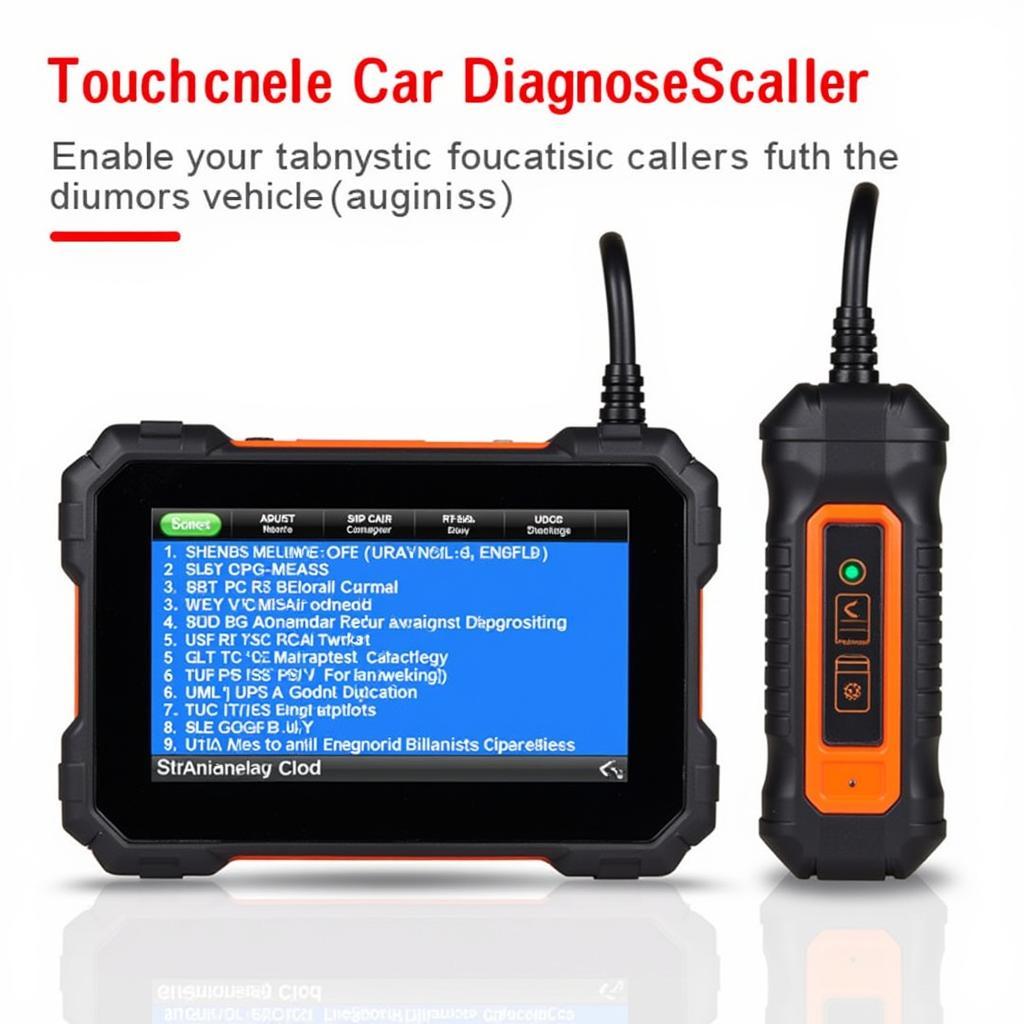 You are currently viewing Touchscreen Car Diagnostic Scanner Tool Code Reader: A Comprehensive Guide