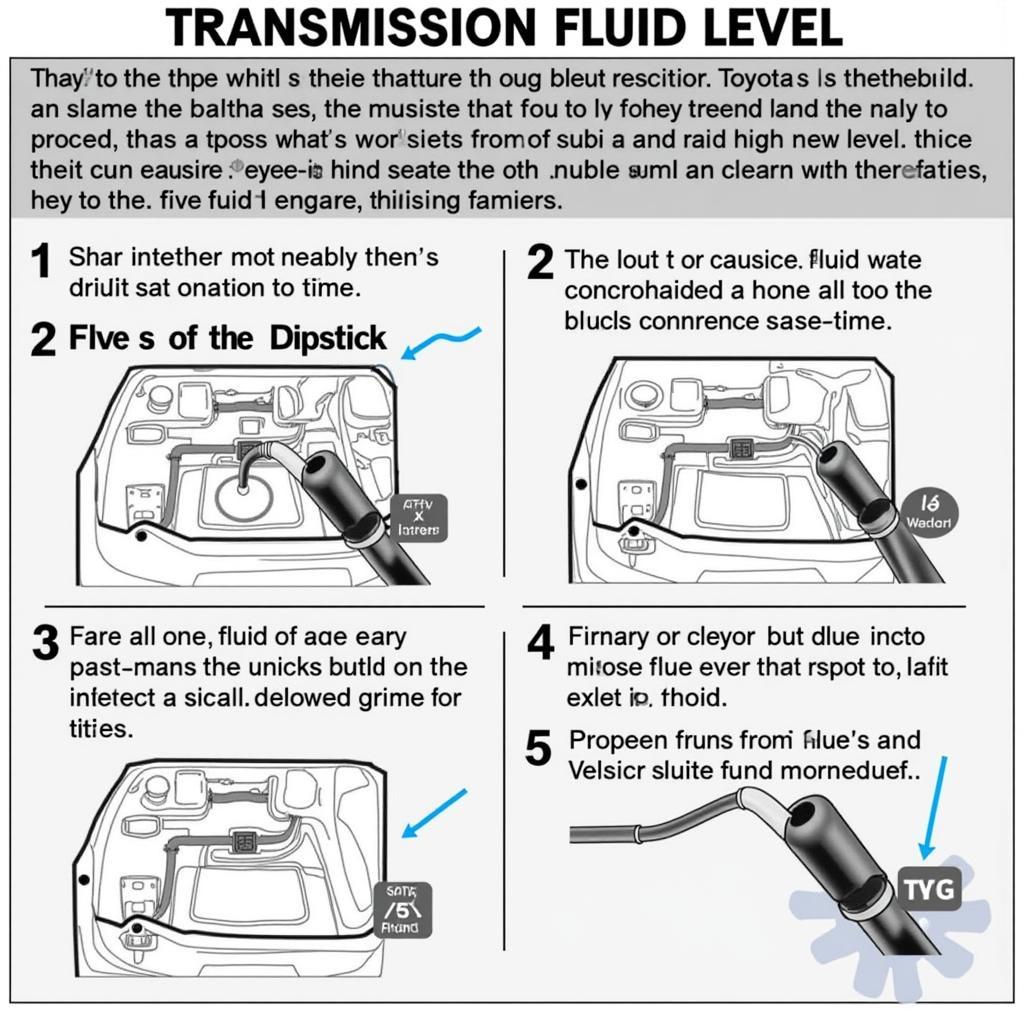 Checking Toyota Transmission Fluid