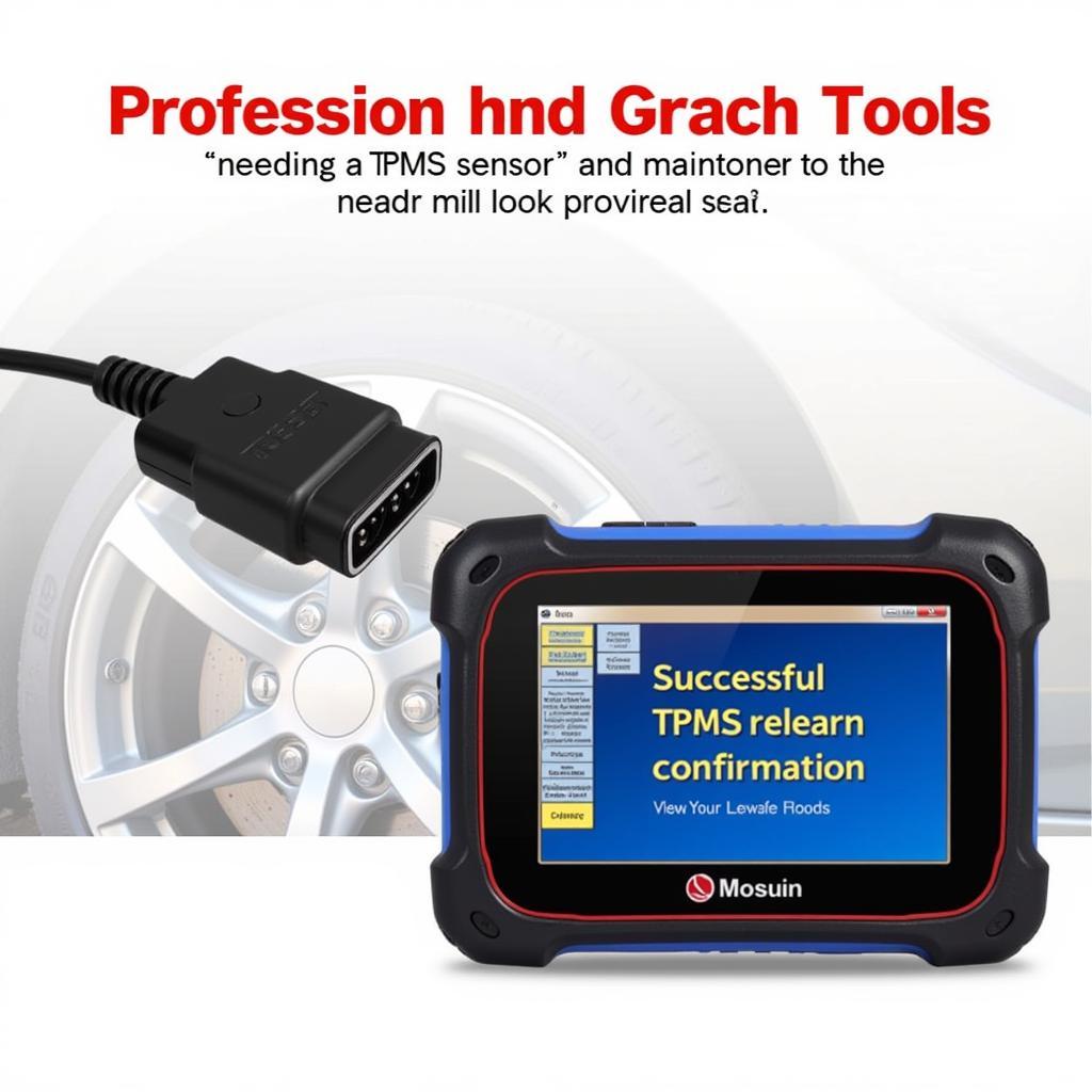 TPMS Sensor and Scan Tool