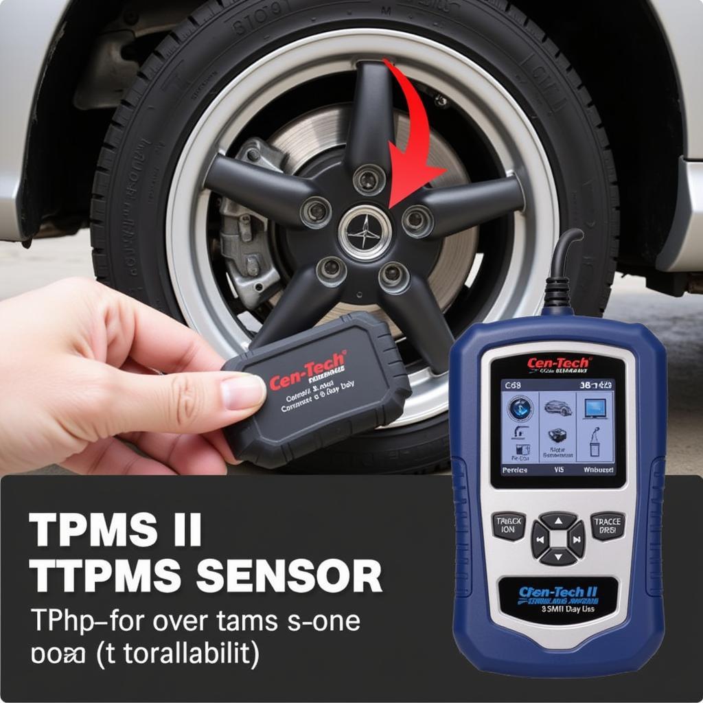 TPMS Sensor Replacement and Reset with Cen-Tech Scanner