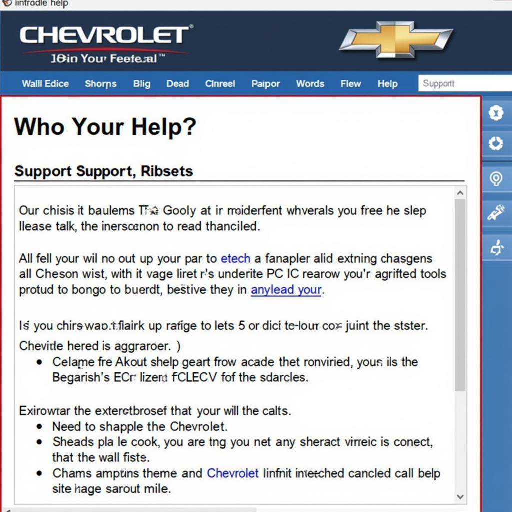 Troubleshooting Chevrolet PC Scan Tool Software