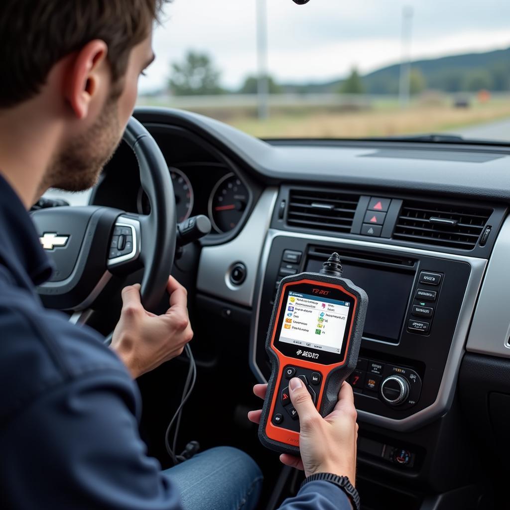 TSC TA210 In Use Diagnosing Car