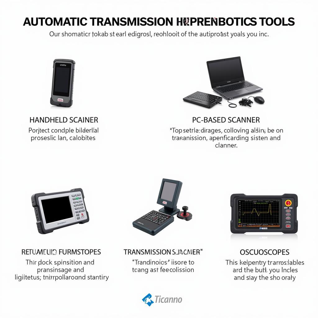 Different types of automatic transmission diagnostic tools available.