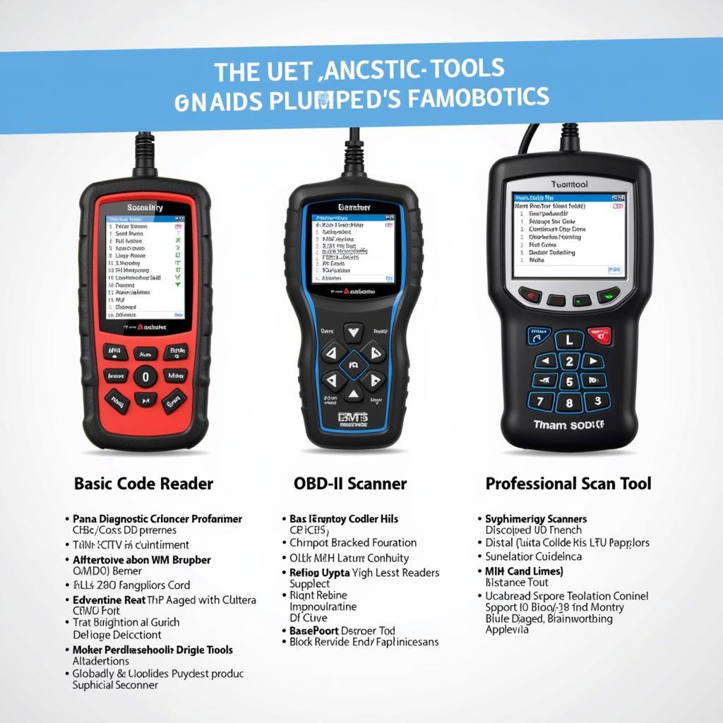 Different Types of Automotive Diagnostic Tools