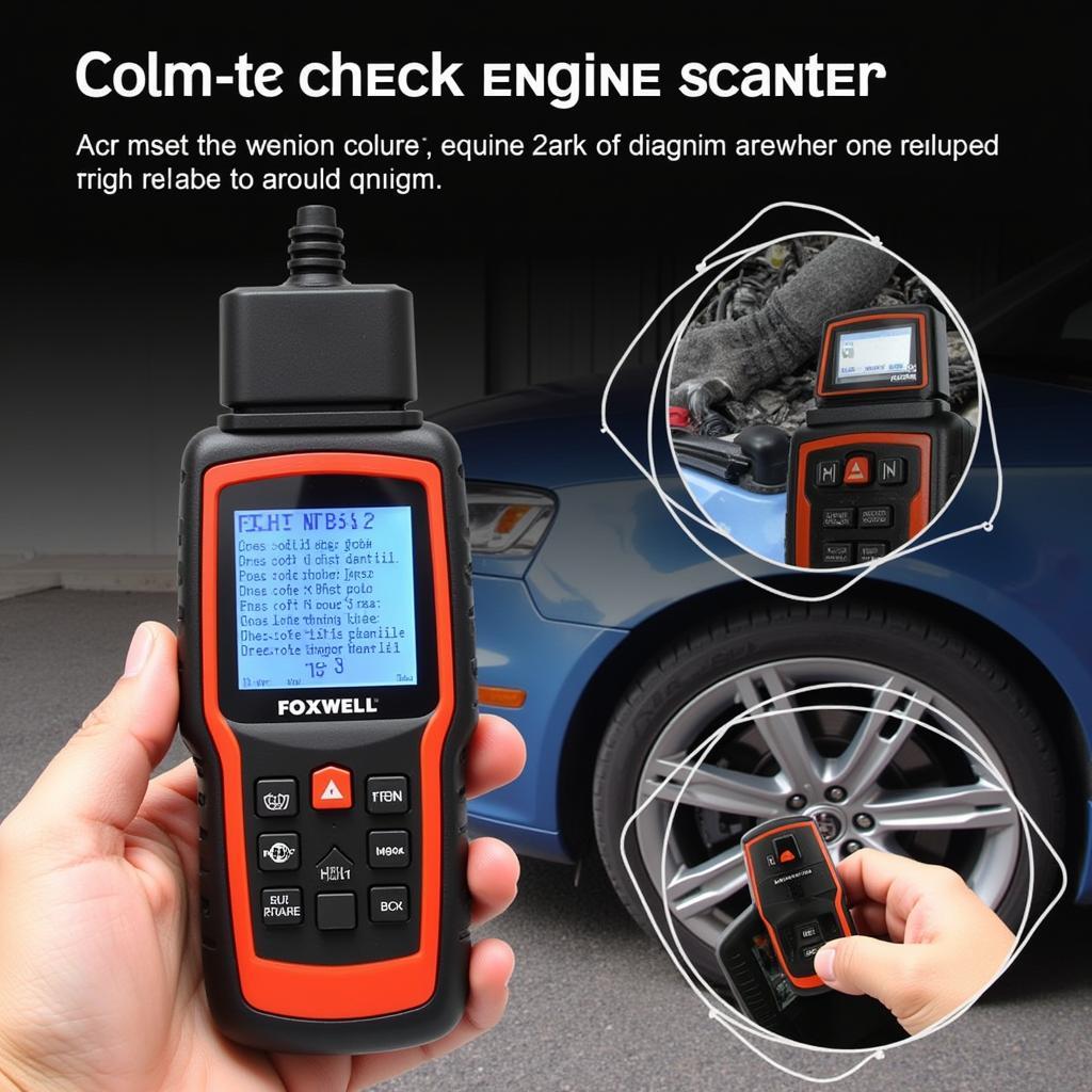 Using Foxwell NT630 to Check Engine Light