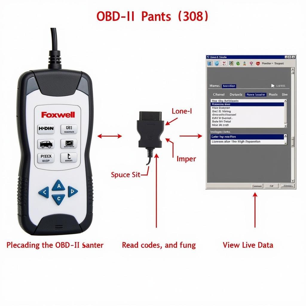 Connecting and Operating a Foxwell Scanner on a 2005 Chrysler Crossfire