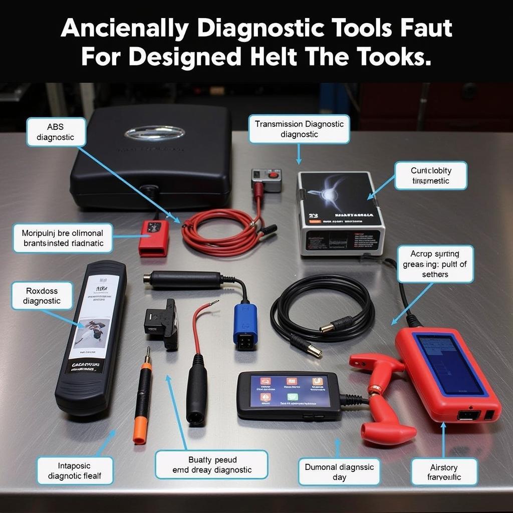 Variety of Ancillary Diagnostic Tools for Different Car Systems