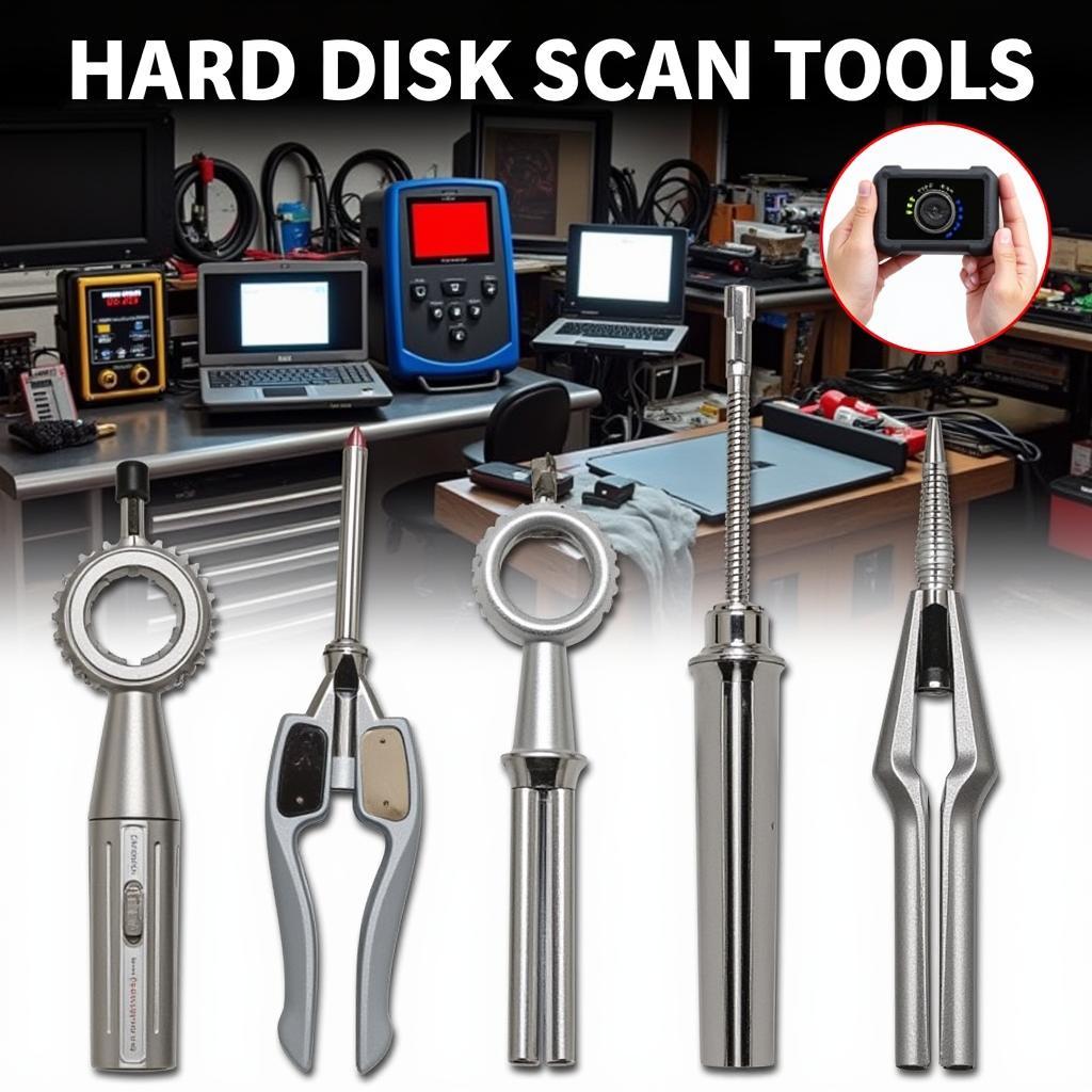 Variety of Hard Disk Scan Tools for Automotive Diagnostics