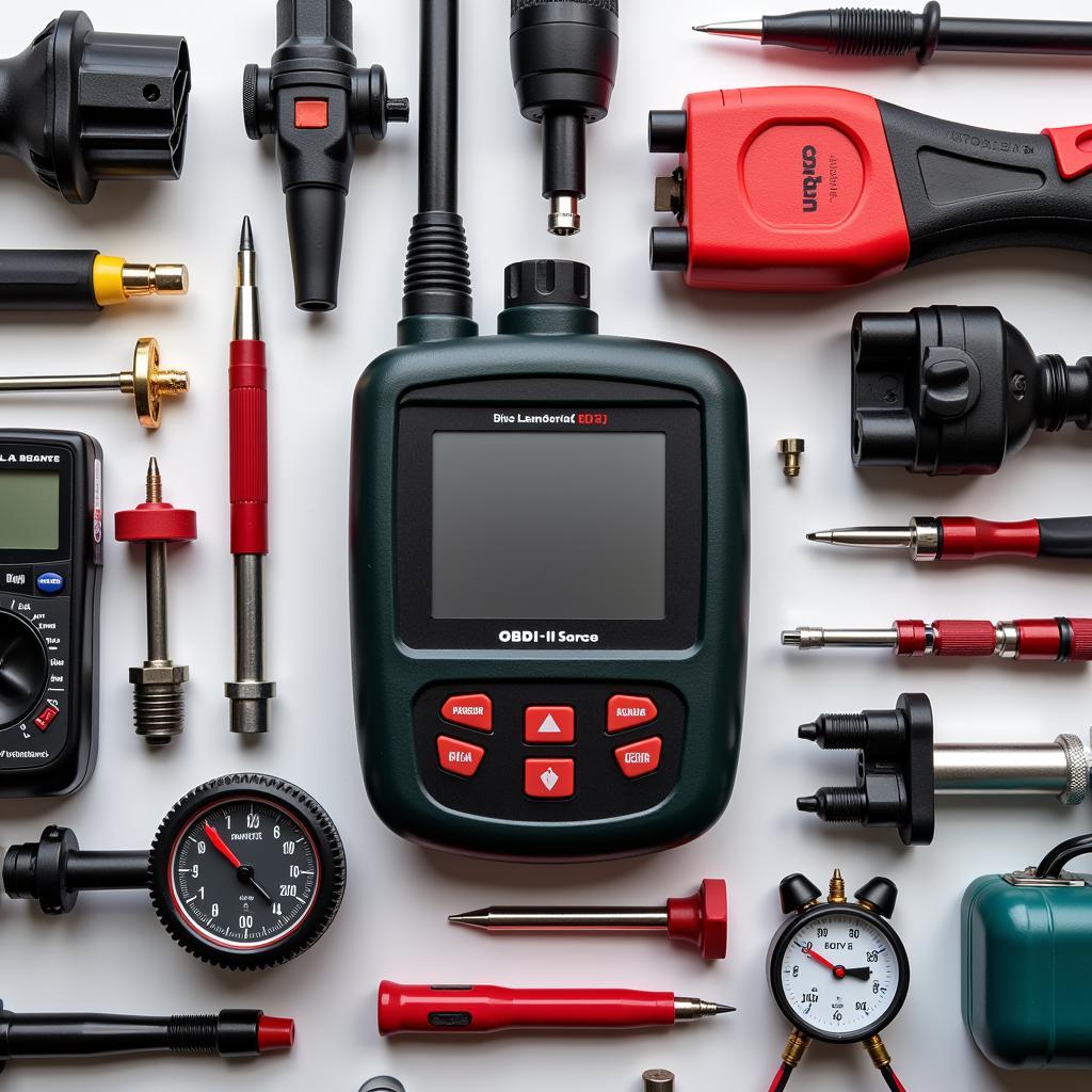 Assortment of Automotive Diagnostic Tools