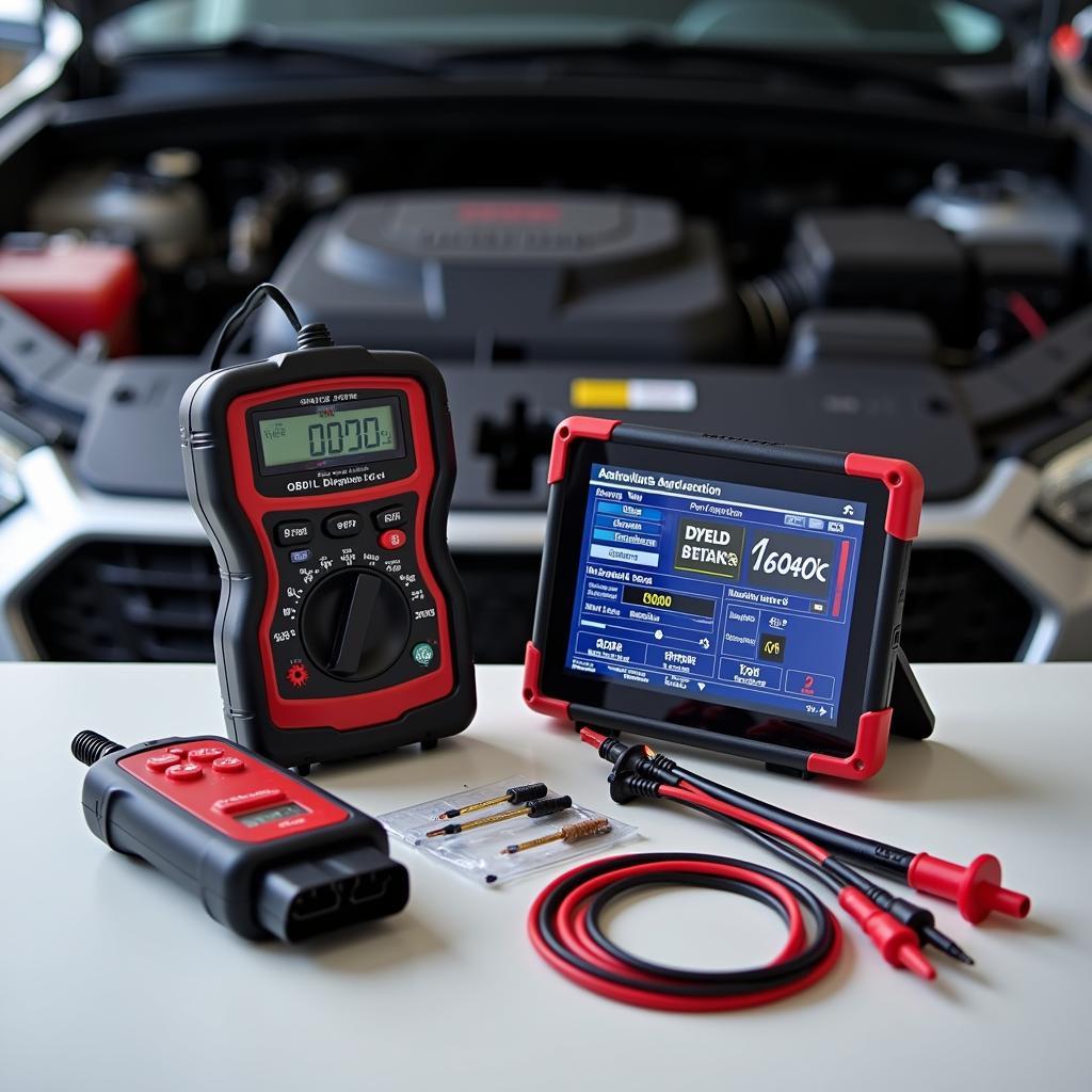 Assortment of Car Diagnostic Tools