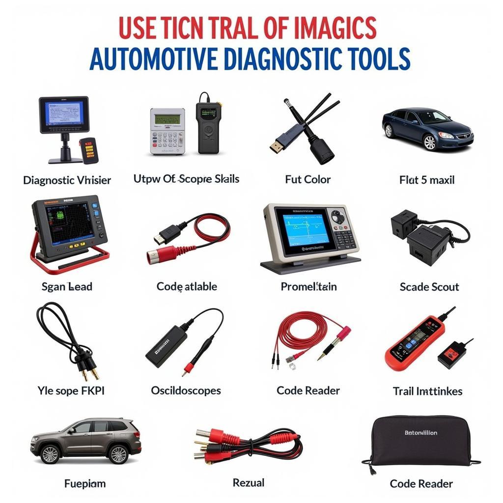 Assortment of Diagnostic Tools