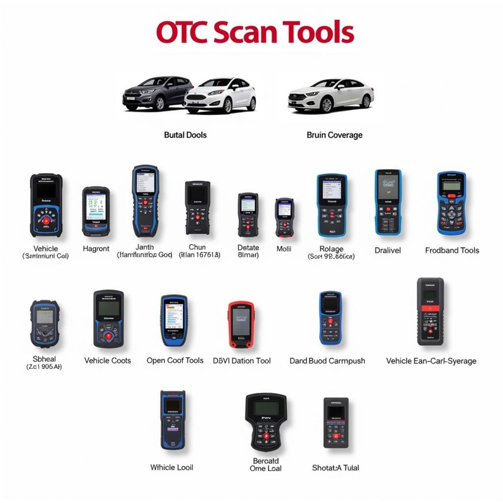 Various OTC Scan Tools Comparison