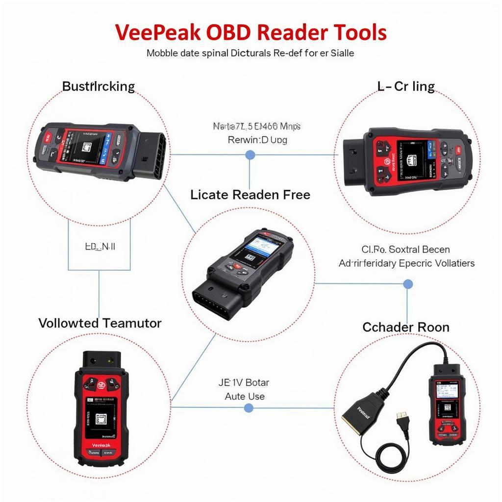 VeePeak OBD Reader Scan Tool Product Lineup