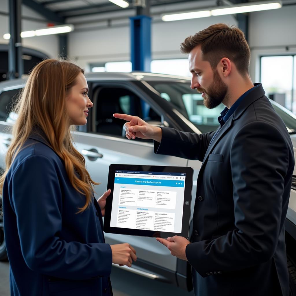 Vehicle Owner Discussing NIST Scanning Tools