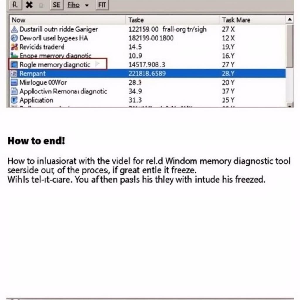 Troubleshooting Windows XP Memory Diagnostic Tool Issues